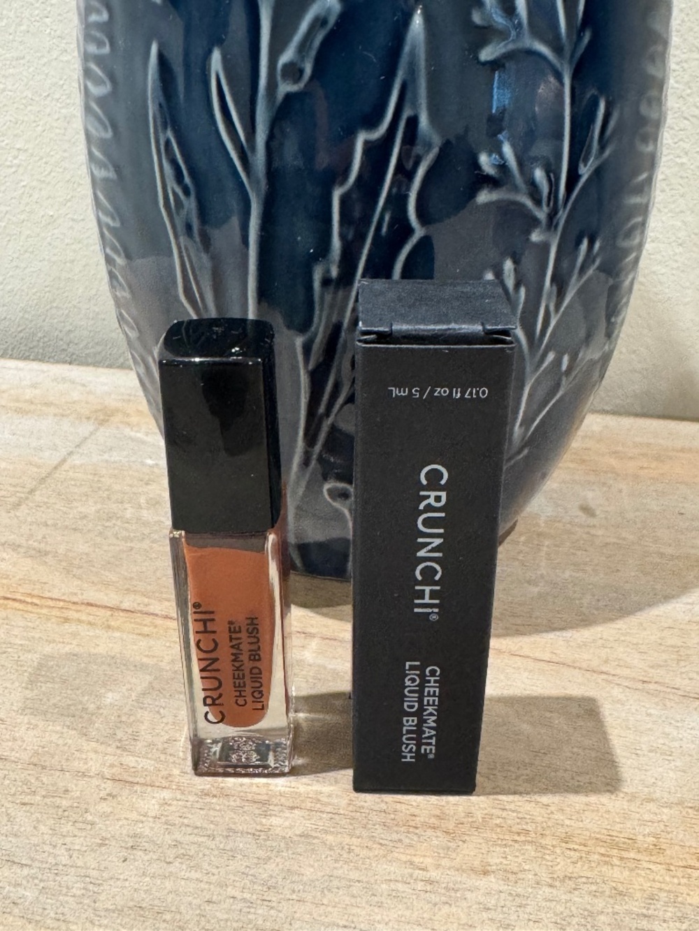 New with Box Crunchi Cheekmate Liquid Blush in Spiced Mango